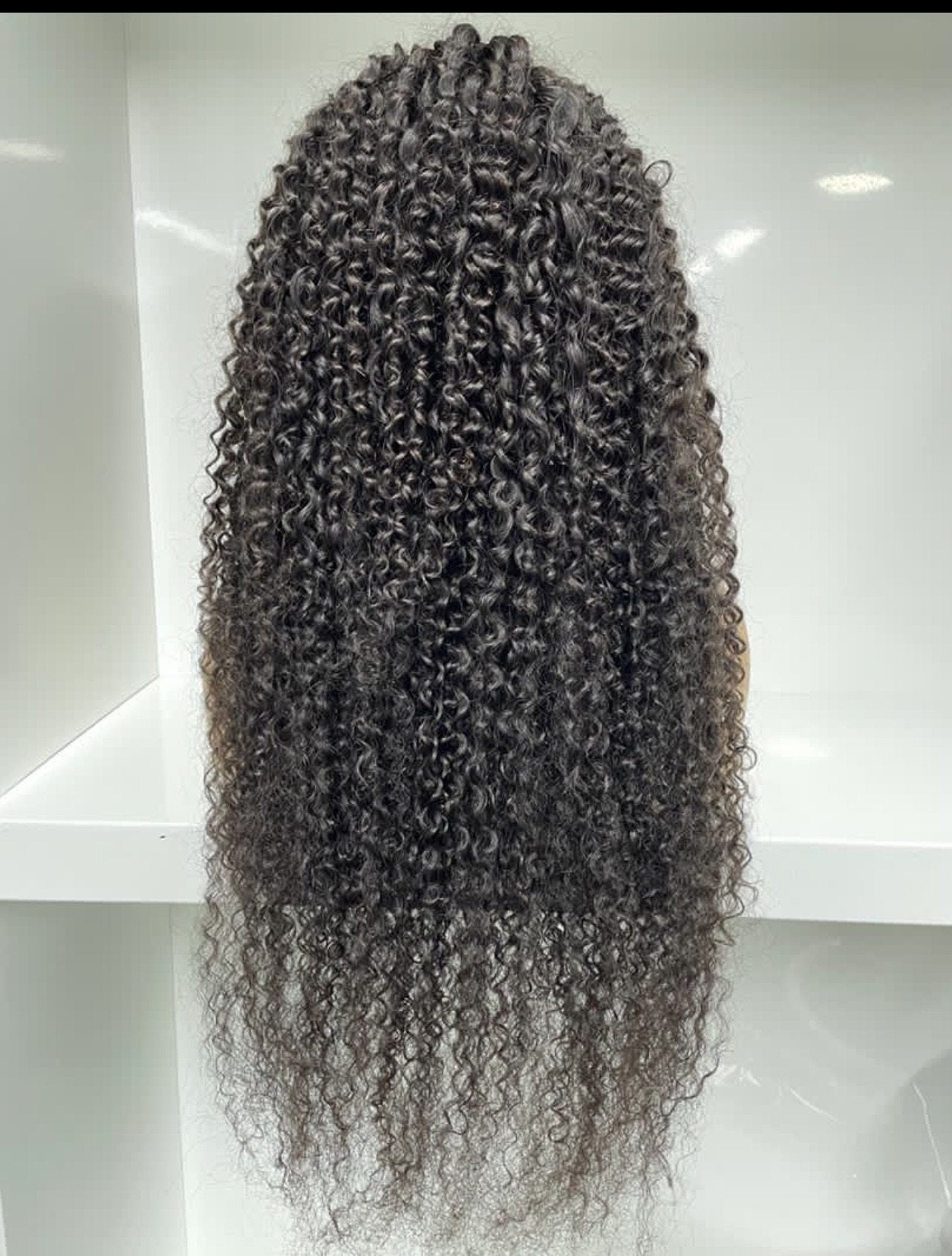 KINKY CURLY “frontal wig “