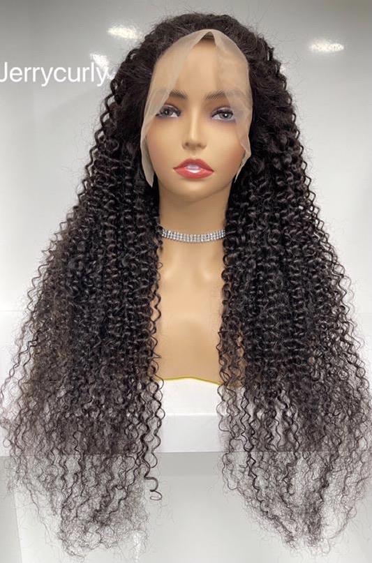 JERRY CURLY “frontal wig “