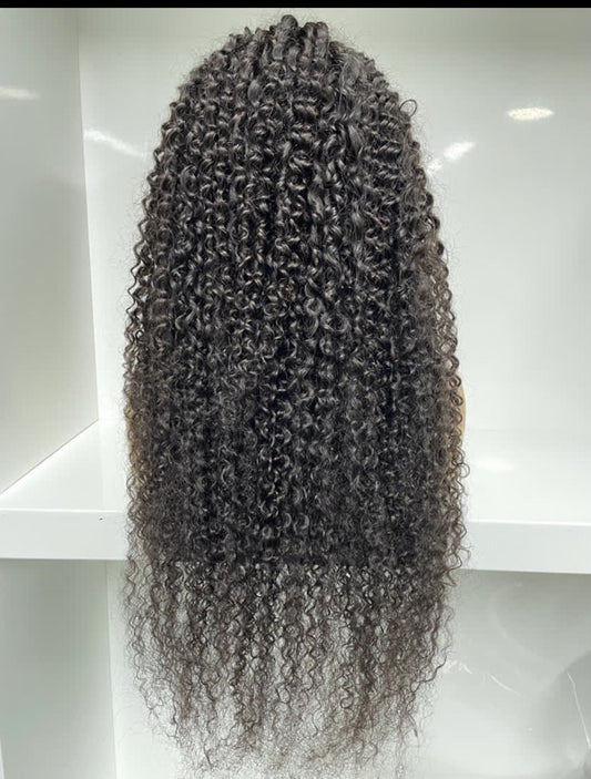 KINKY CURLY “frontal wig “